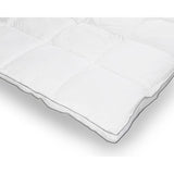 Percale Cotton Touch Lightweight Duvet | White | Single - 140cm (W) x 200cm (L) - The Bedding & Blankets Store