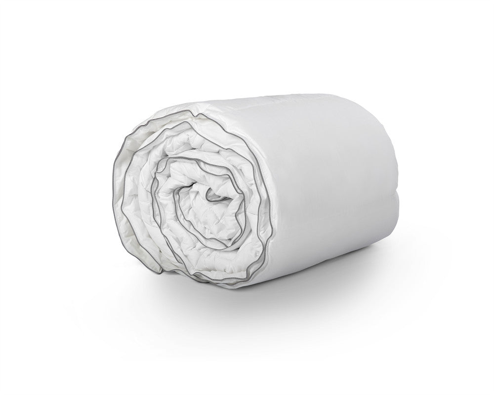 Percale Cotton Touch Lightweight Duvet | White | Single - 140cm (W) x 200cm (L) - The Bedding & Blankets Store