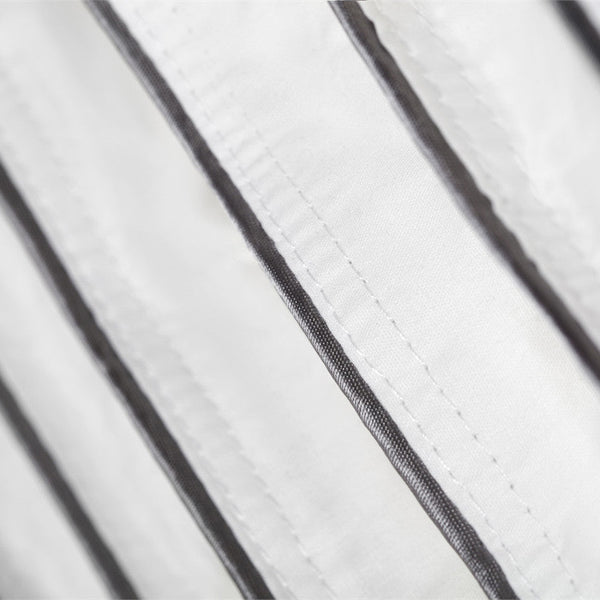 Percale Cotton Touch Lightweight Duvet | White | Single - 140cm (W) x 200cm (L) - The Bedding & Blankets Store