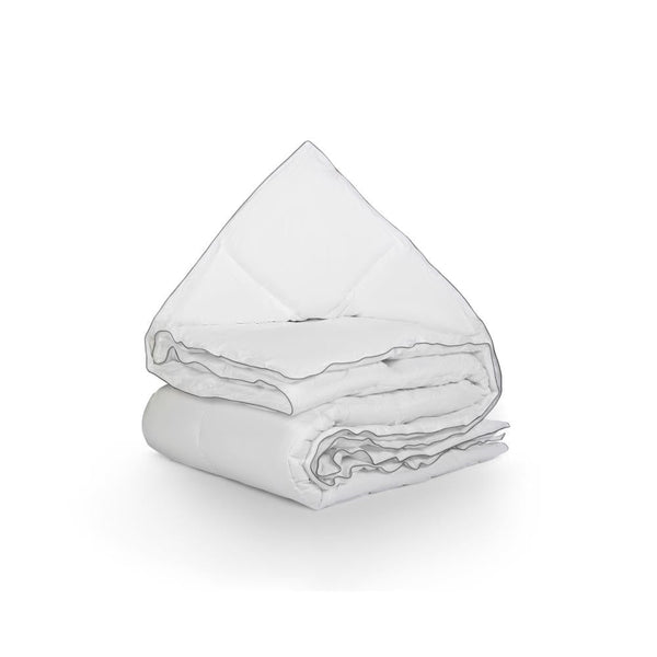 Percale Cotton Touch Lightweight Duvet | White | Single - 140cm (W) x 200cm (L) - The Bedding & Blankets Store