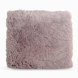 Polar Bear Faux Fur Cushion | Pink | 50cm x 50cm - The Bedding & Blankets Store