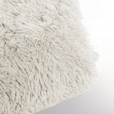Polar Bear Faux Fur Cushion | Taupe | 50cm x 50cm - The Bedding & Blankets Store