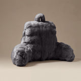 Pompom Bedrest Pillow | Anthracite | 34 x 50cm - The Bedding & Blankets Store