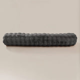 Pompom Body Pillow | Anthracite | 140 x 20cm - The Bedding & Blankets Store