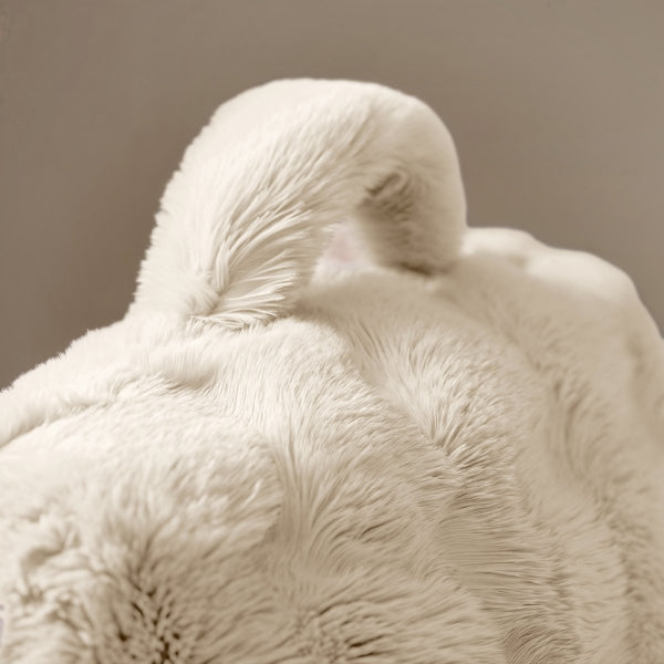 Pompom Body Pillow | Beige | 140 x 20cm - The Bedding & Blankets Store