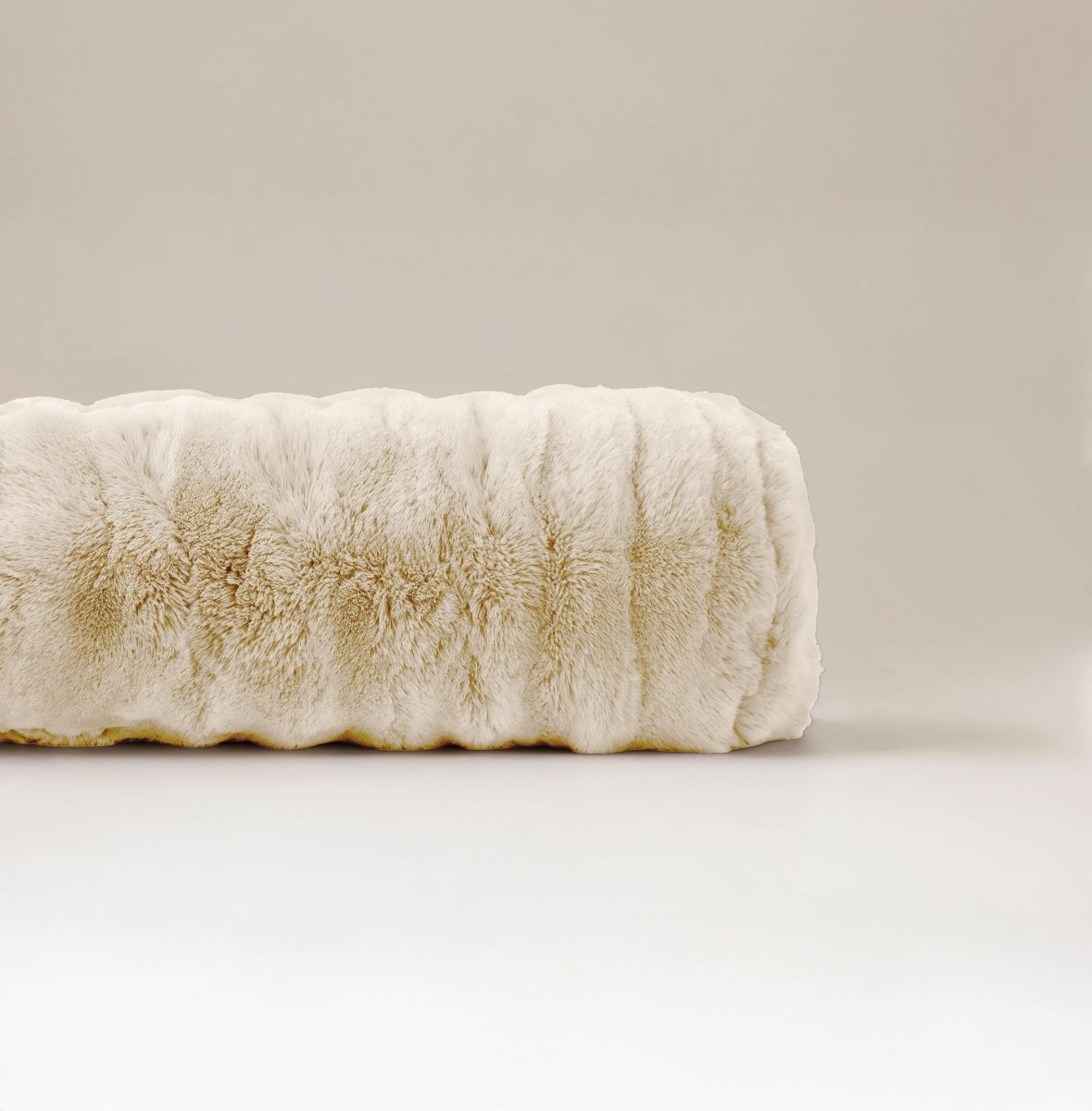 Pompom Body Pillow | Beige | 140 x 20cm - The Bedding & Blankets Store