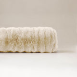 Pompom Body Pillow | Beige | 140 x 20cm - The Bedding & Blankets Store