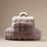 Pompom Body Pillow | Taupe | 140 x 20cm - The Bedding & Blankets Store