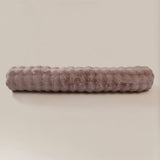 Pompom Body Pillow | Taupe | 140 x 20cm - The Bedding & Blankets Store