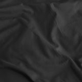 Sateen Cotton 2 in 1 Pillowcase | Black | 60cm x 70cm - The Bedding & Blankets Store