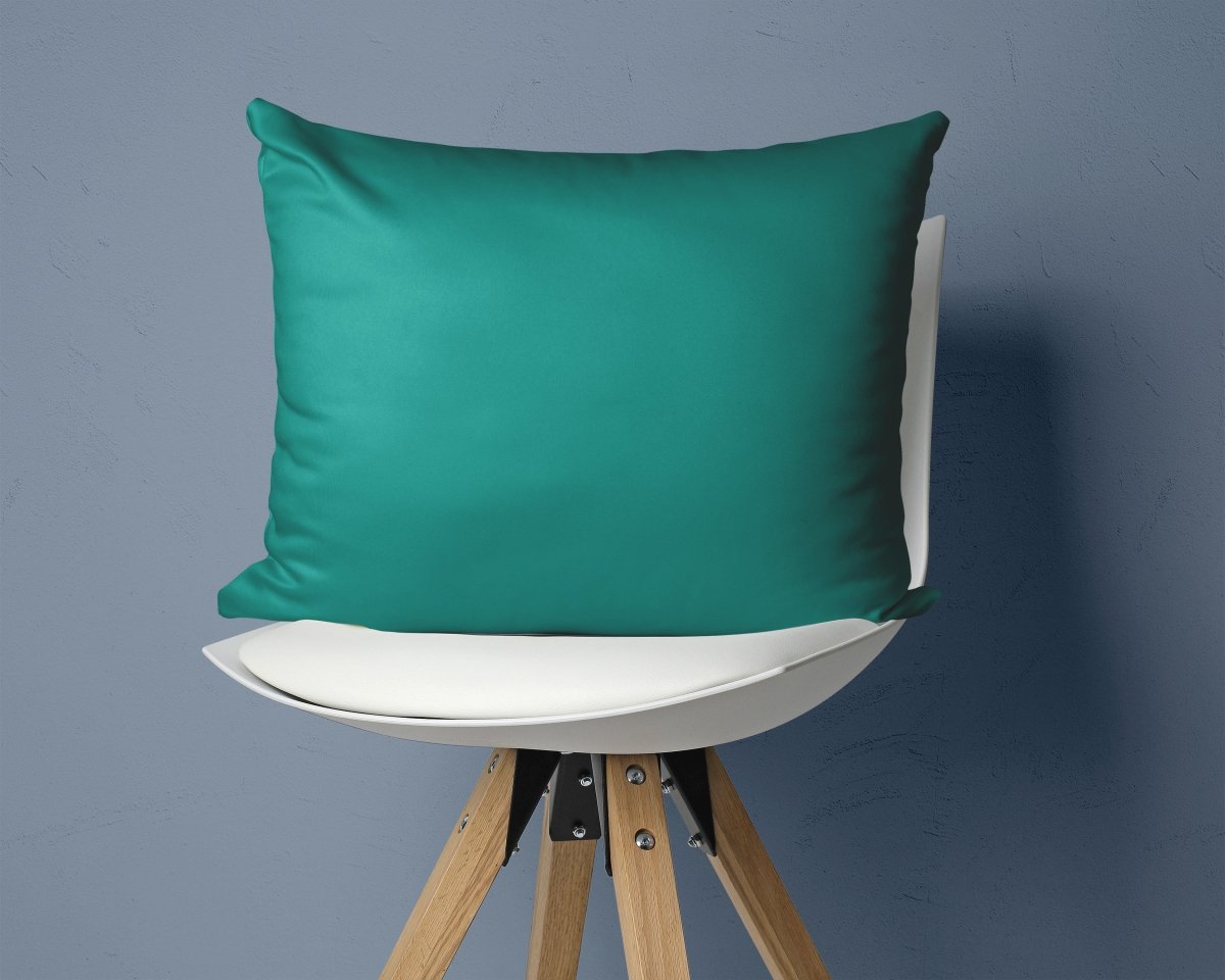 Sateen Cotton 2 in 1 Pillowcase | Dark Green | 60cm x 70cm - The Bedding & Blankets Store