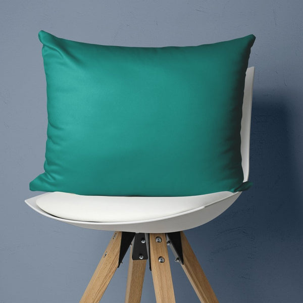 Sateen Cotton 2 in 1 Pillowcase | Dark Green | 60cm x 70cm - The Bedding & Blankets Store