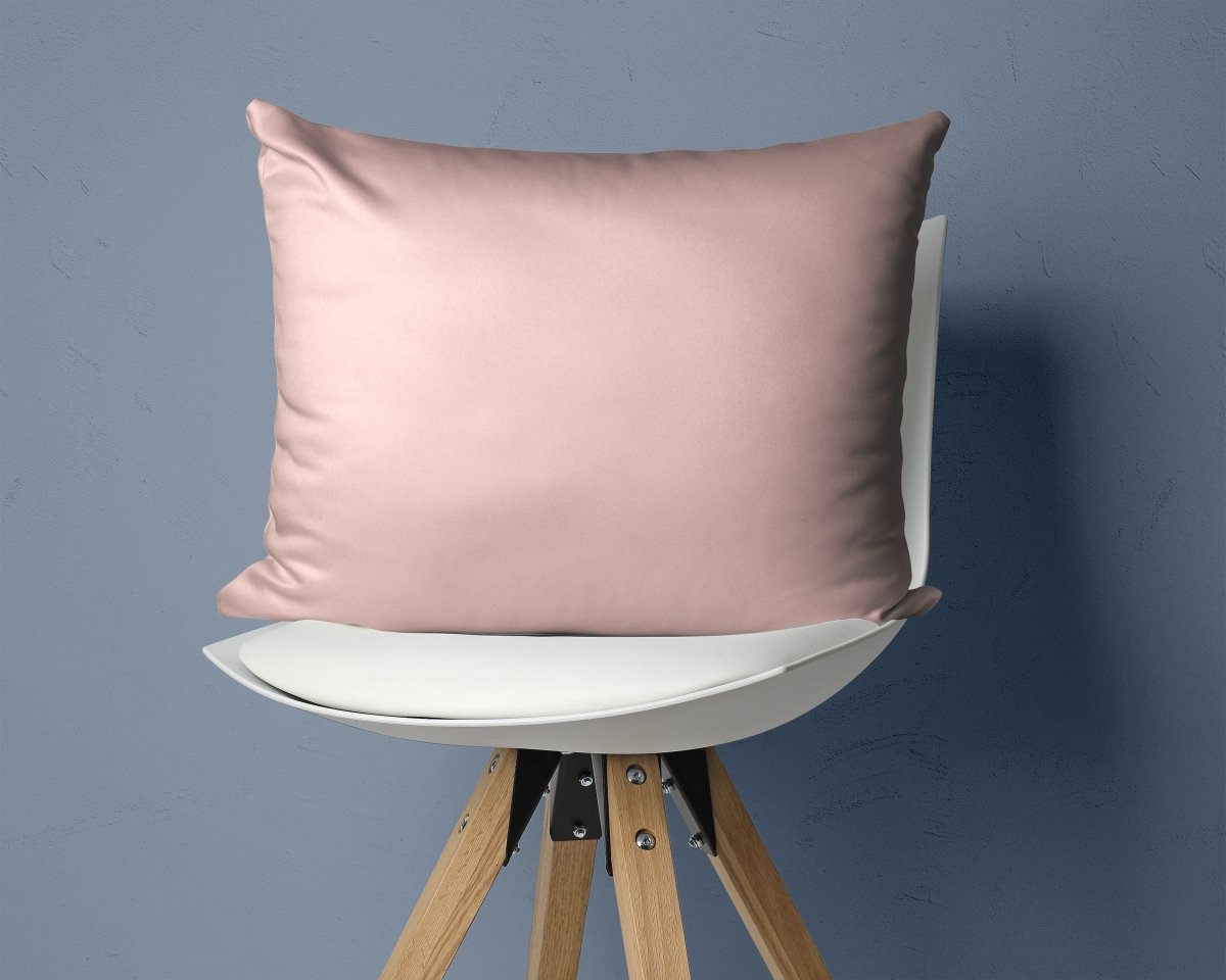 Sateen Cotton 2 in 1 Pillowcase | Pink | 60cm x 70cm - The Bedding & Blankets Store