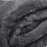 Teddy Fleece Throw | Anthracite Grey | 150cm x 200cm - The Bedding & Blankets Store