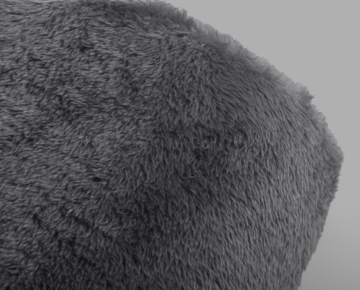 Teddy Fleece Throw | Anthracite Grey | 150cm x 200cm - The Bedding & Blankets Store