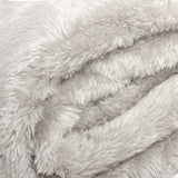 Teddy Fleece Throw | Beige | 150cm x 200cm - The Bedding & Blankets Store