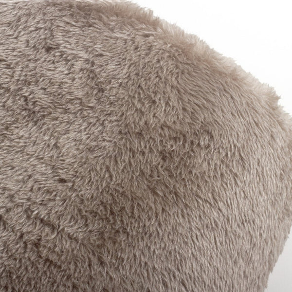 Teddy Fleece Throw | Deep Taupe | 150cm x 200cm - The Bedding & Blankets Store