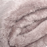 Teddy Fleece Throw | Pink | 150cm x 200cm - The Bedding & Blankets Store