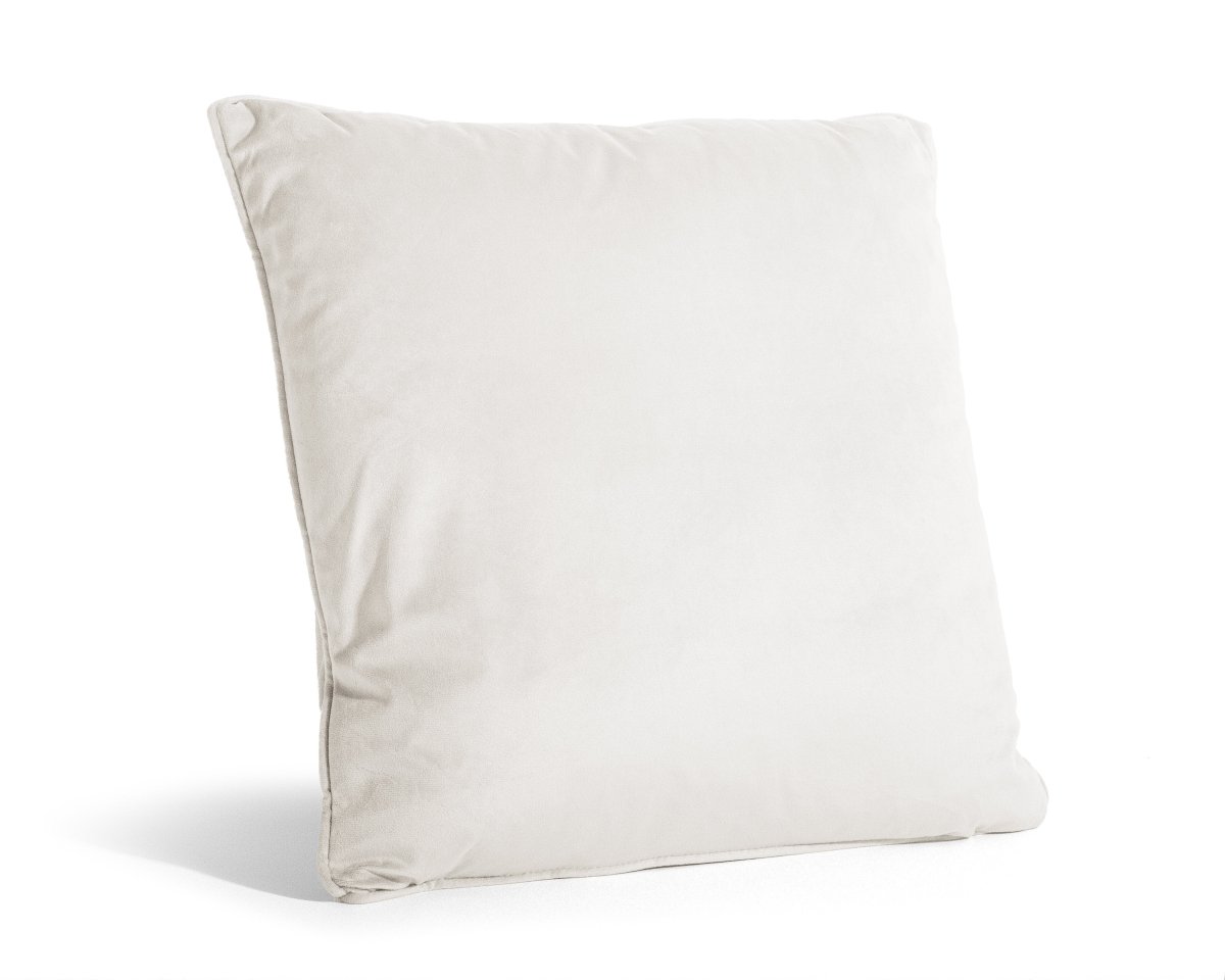 Velvet Cushion | Beige | 50cm x 50cm - The Bedding & Blankets Store