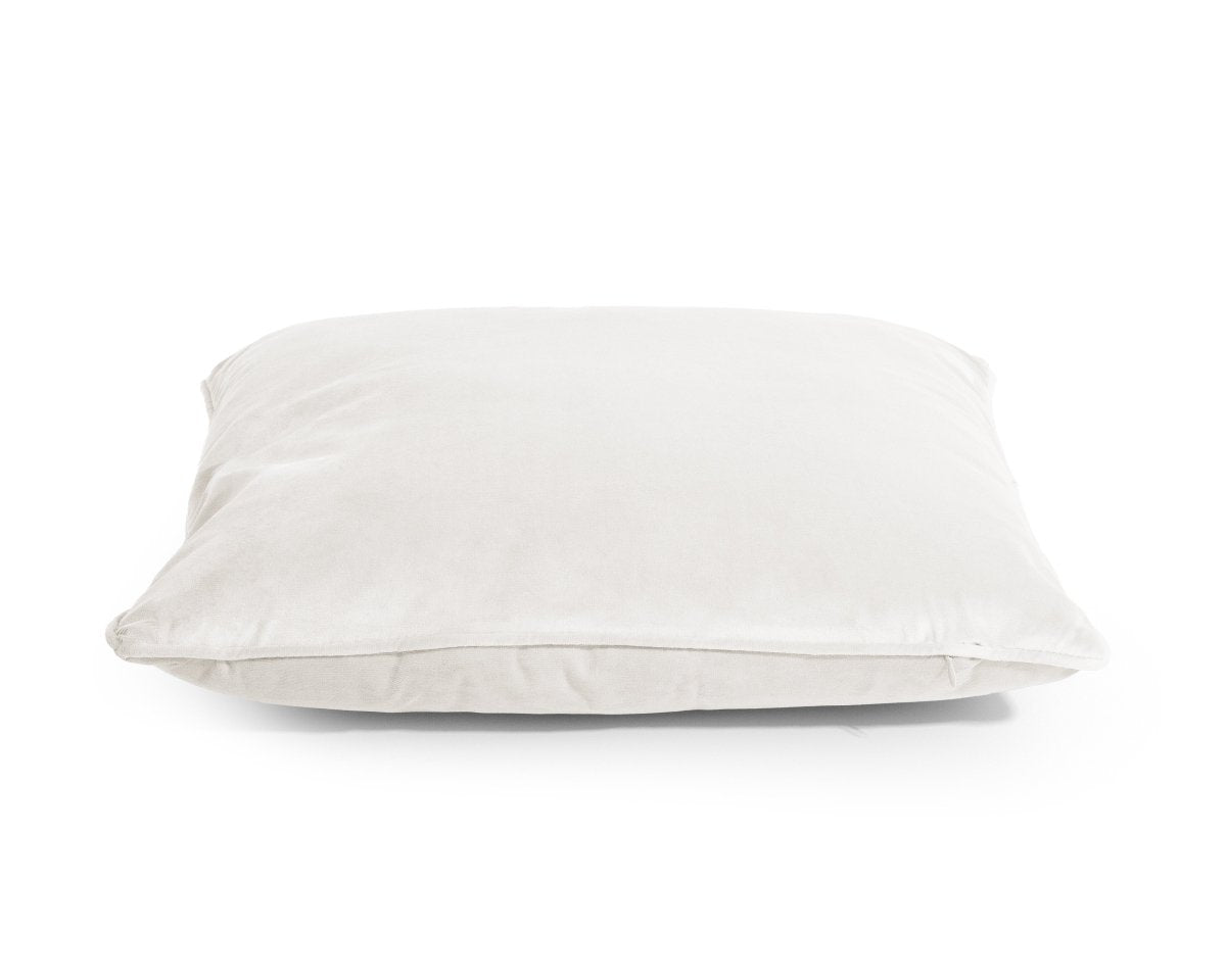 Velvet Cushion | Beige | 50cm x 50cm - The Bedding & Blankets Store