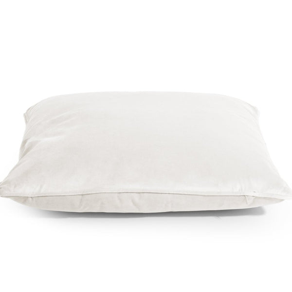 Velvet Cushion | Beige | 50cm x 50cm - The Bedding & Blankets Store