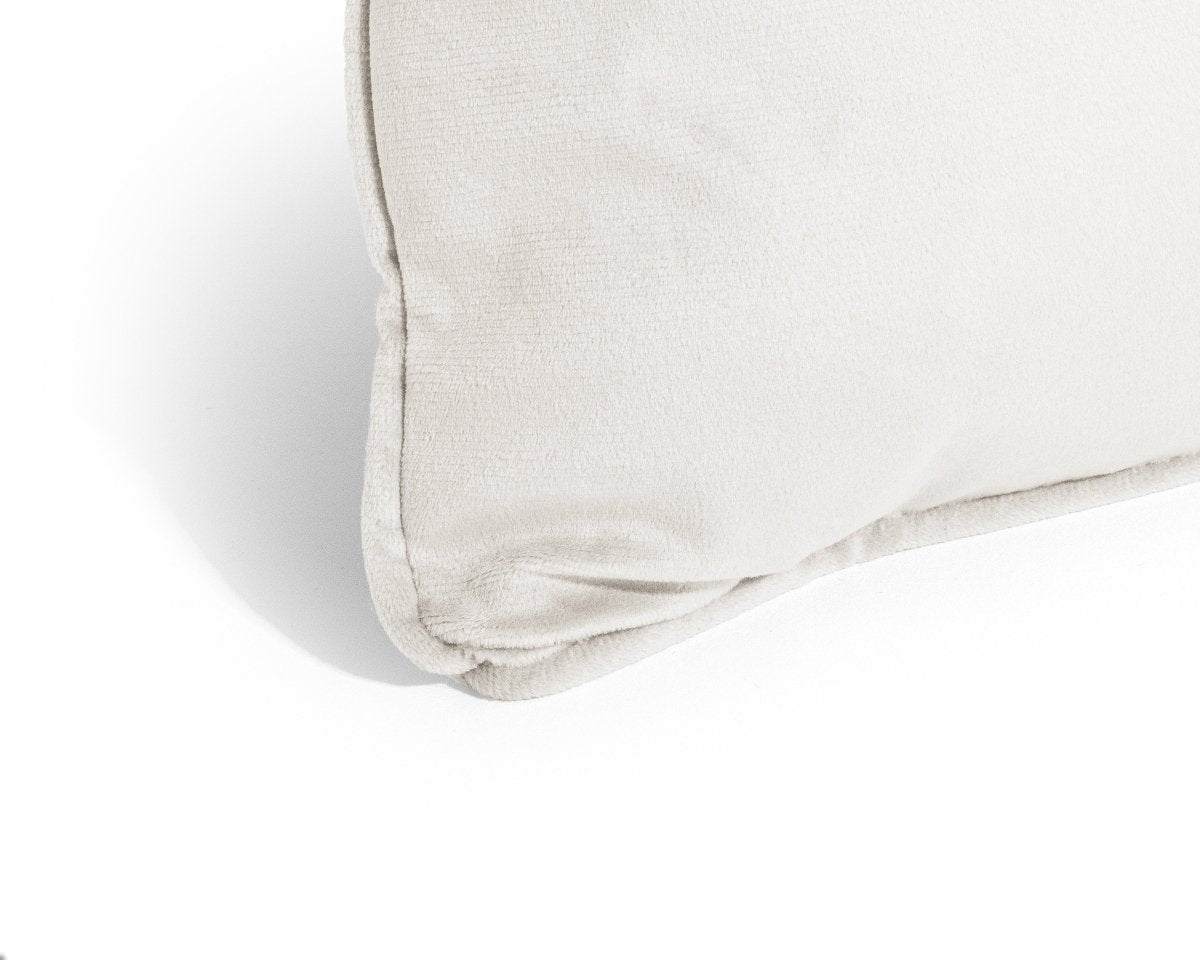 Velvet Cushion | Beige | 50cm x 50cm - The Bedding & Blankets Store