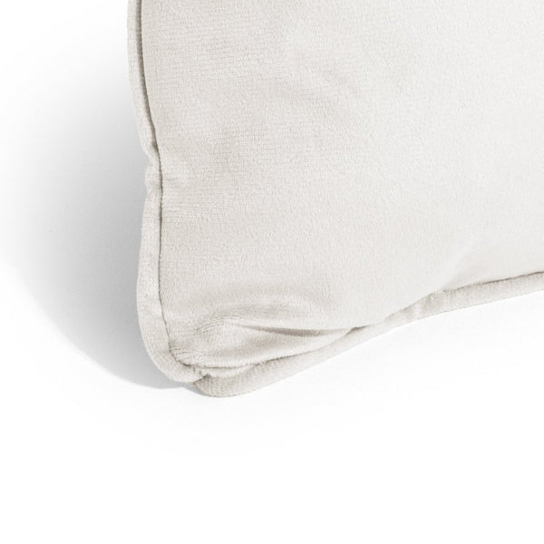 Velvet Cushion | Beige | 50cm x 50cm - The Bedding & Blankets Store