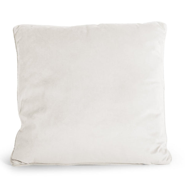Velvet Cushion | Beige | 50cm x 50cm - The Bedding & Blankets Store