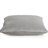 Velvet Cushion | Grey | 50cm x 50cm - The Bedding & Blankets Store