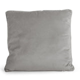 Velvet Cushion | Grey | 50cm x 50cm - The Bedding & Blankets Store