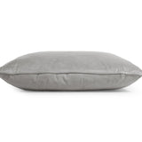 Velvet Cushion | Grey | 50cm x 50cm - The Bedding & Blankets Store