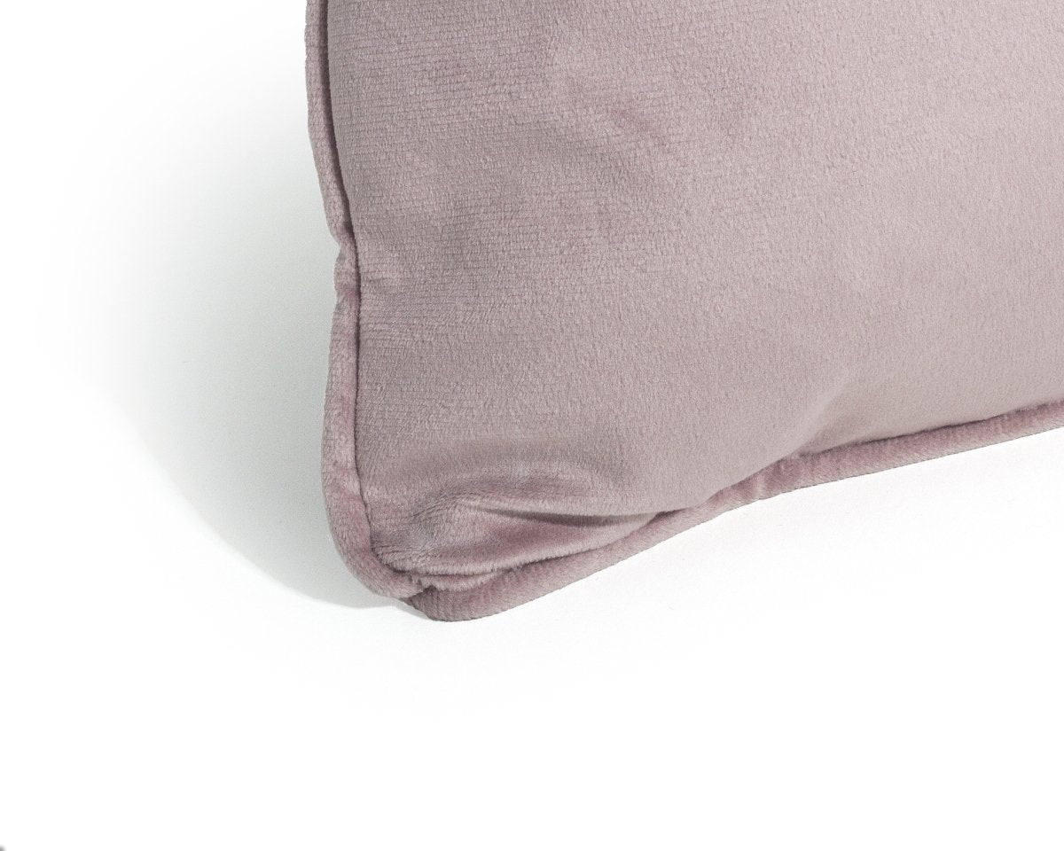 Velvet Cushion | Powder Pink | 50cm x 50cm - The Bedding & Blankets Store