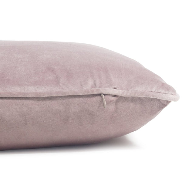 Velvet Cushion | Powder Pink | 50cm x 50cm - The Bedding & Blankets Store