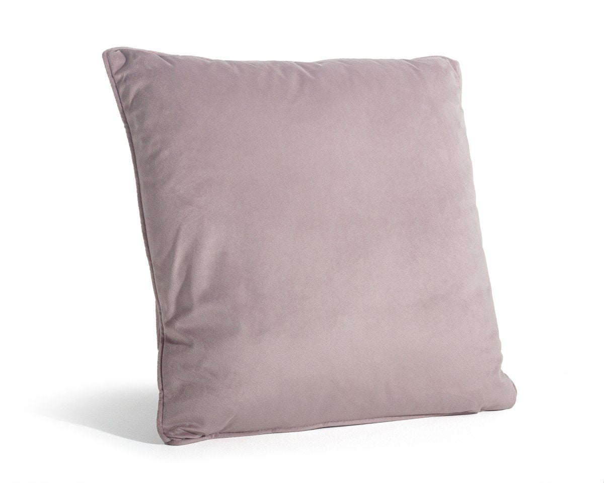 Velvet Cushion | Powder Pink | 50cm x 50cm - The Bedding & Blankets Store