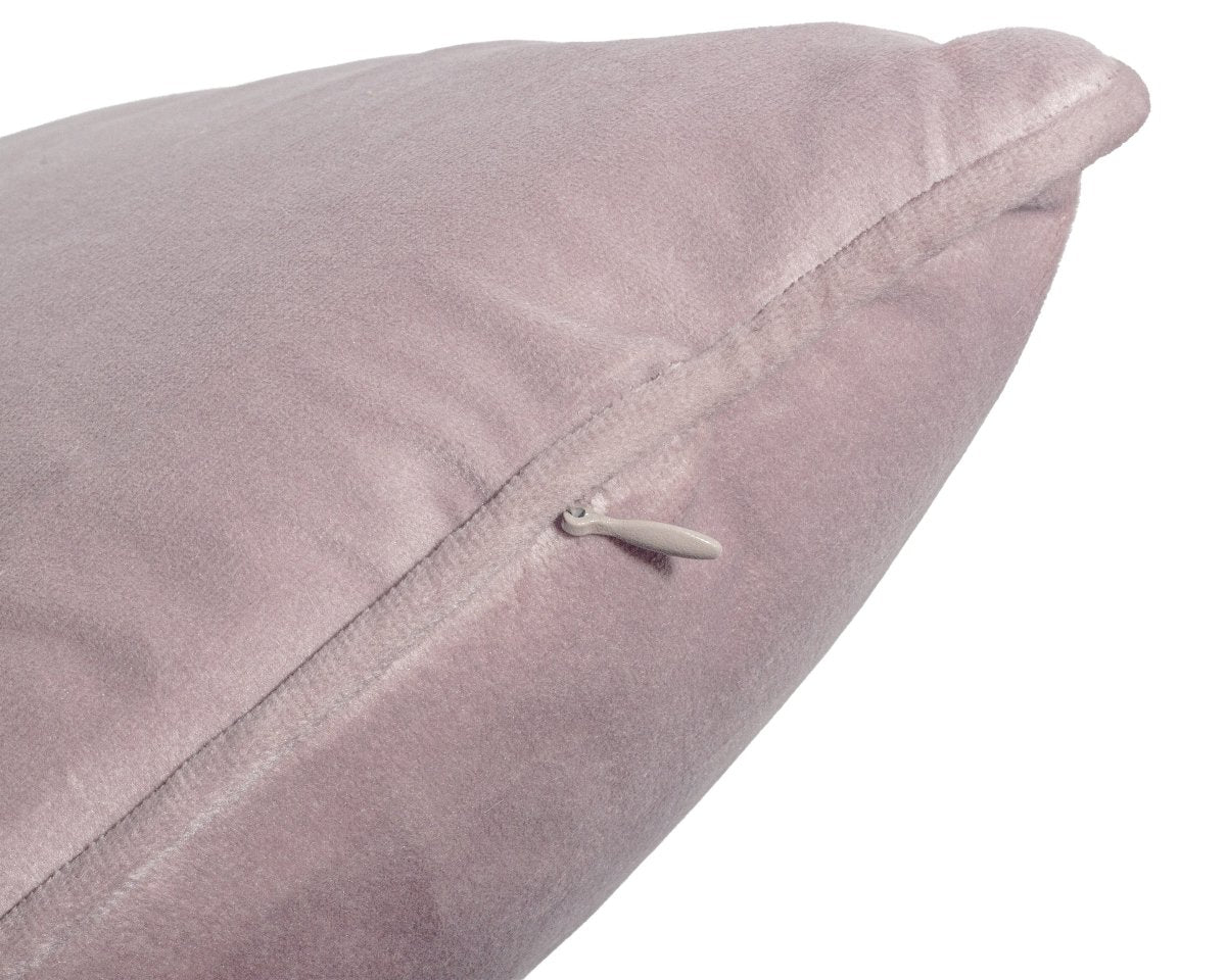 Velvet Cushion | Powder Pink | 50cm x 50cm - The Bedding & Blankets Store