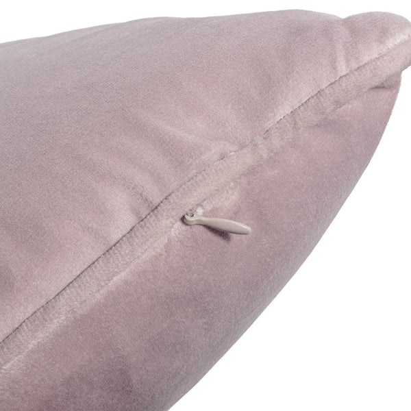 Velvet Cushion | Powder Pink | 50cm x 50cm - The Bedding & Blankets Store