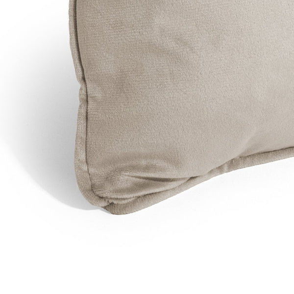 Velvet Cushion | Taupe | 50cm x 50cm - The Bedding & Blankets Store