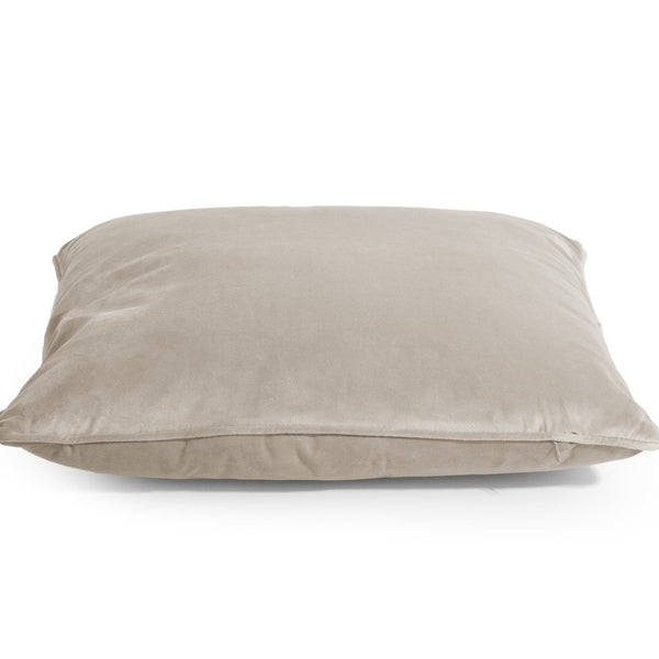 Velvet Cushion | Taupe | 50cm x 50cm - The Bedding & Blankets Store