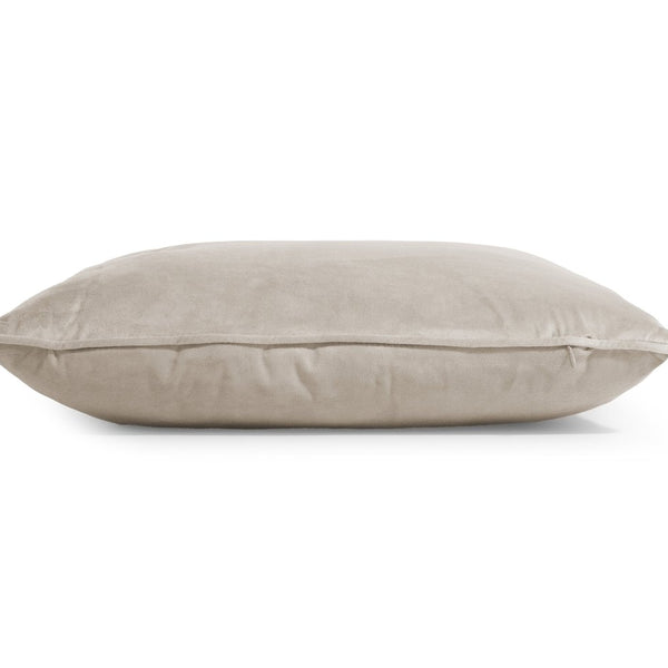 Velvet Cushion | Taupe | 50cm x 50cm - The Bedding & Blankets Store