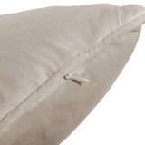 Velvet Cushion | Taupe | 50cm x 50cm - The Bedding & Blankets Store