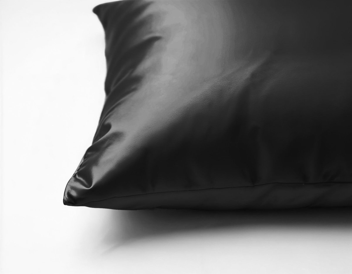 Beauty Pillowcase | Black | 60 x 70cm - The Bedding & Blankets Store