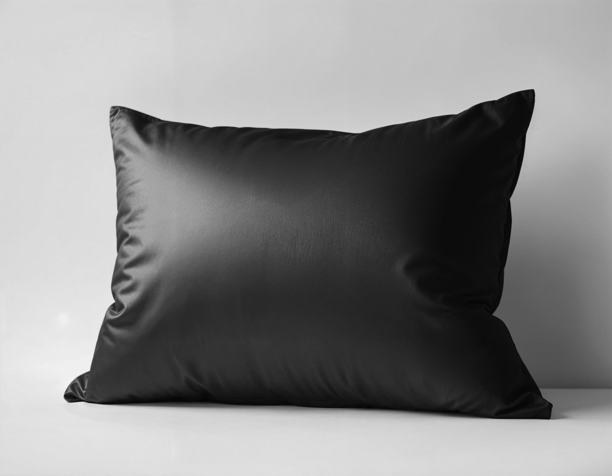 Beauty Pillowcase | Black | 60 x 70cm - The Bedding & Blankets Store