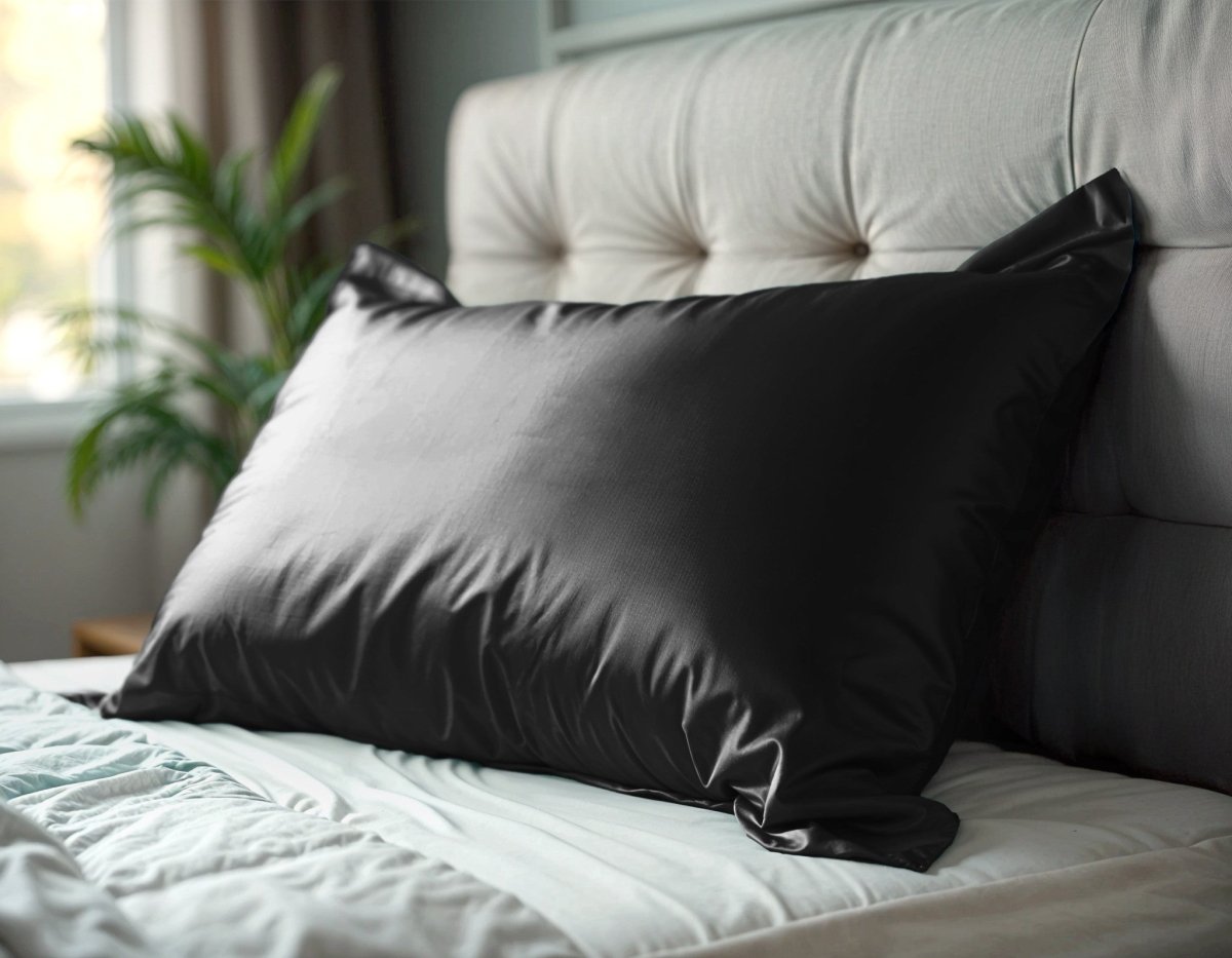 Beauty Pillowcase | Black | 60 x 70cm - The Bedding & Blankets Store