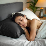 Beauty Pillowcase | Black | 60 x 70cm - The Bedding & Blankets Store