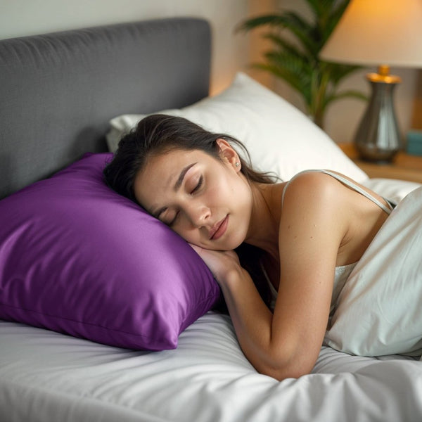 Beauty Pillowcase | Purple | 60 x 70cm - The Bedding & Blankets Store