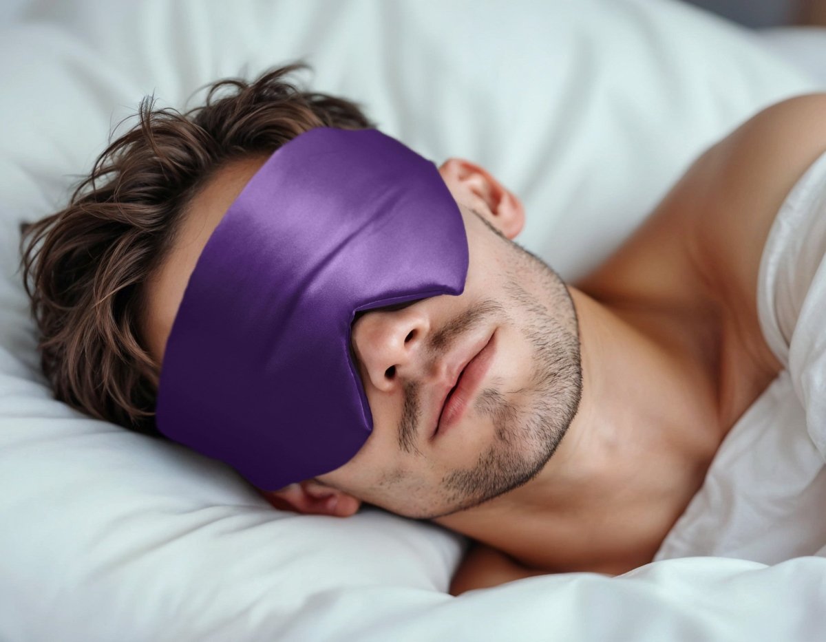 Sleep Mask Deepsleep | Purple | 68 x 12cm - The Bedding & Blankets Store