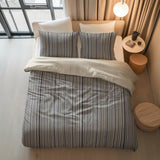 100% Cotton Duvet Cover Set Blue Regatta | Blue | Double - 200cm (W) x 200/220cm (L) - The Bedding & Blankets Store