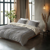 100% Cotton Duvet Cover Set Blue Regatta | Blue | Double - 200cm (W) x 200/220cm (L) - The Bedding & Blankets Store