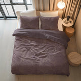 100% Cotton Duvet Cover Set Dreamscape | Purple | Double - 200cm (W) x 200/220cm (L) - The Bedding & Blankets Store
