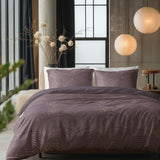 100% Cotton Duvet Cover Set Dreamscape | Purple | Double - 200cm (W) x 200/220cm (L) - The Bedding & Blankets Store